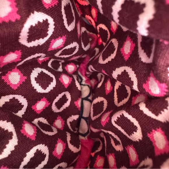 VERA BRADLEY Cupcakes Pink Coin PURSE Sweetheart COSMETIC LIPSTICK Case Bag - Picture 3 of 5